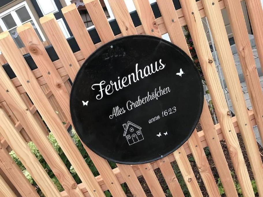 Altes Grabenhoefchen - 5 Sterne Ferienhaus Sondheim Exterior foto
